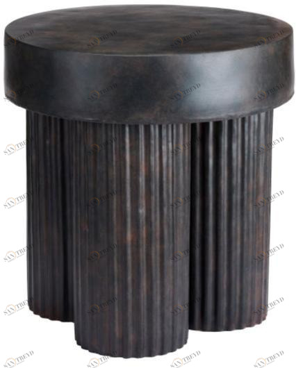 NORR11 Круглый журнальный столик из фибробетона  1135_5971 