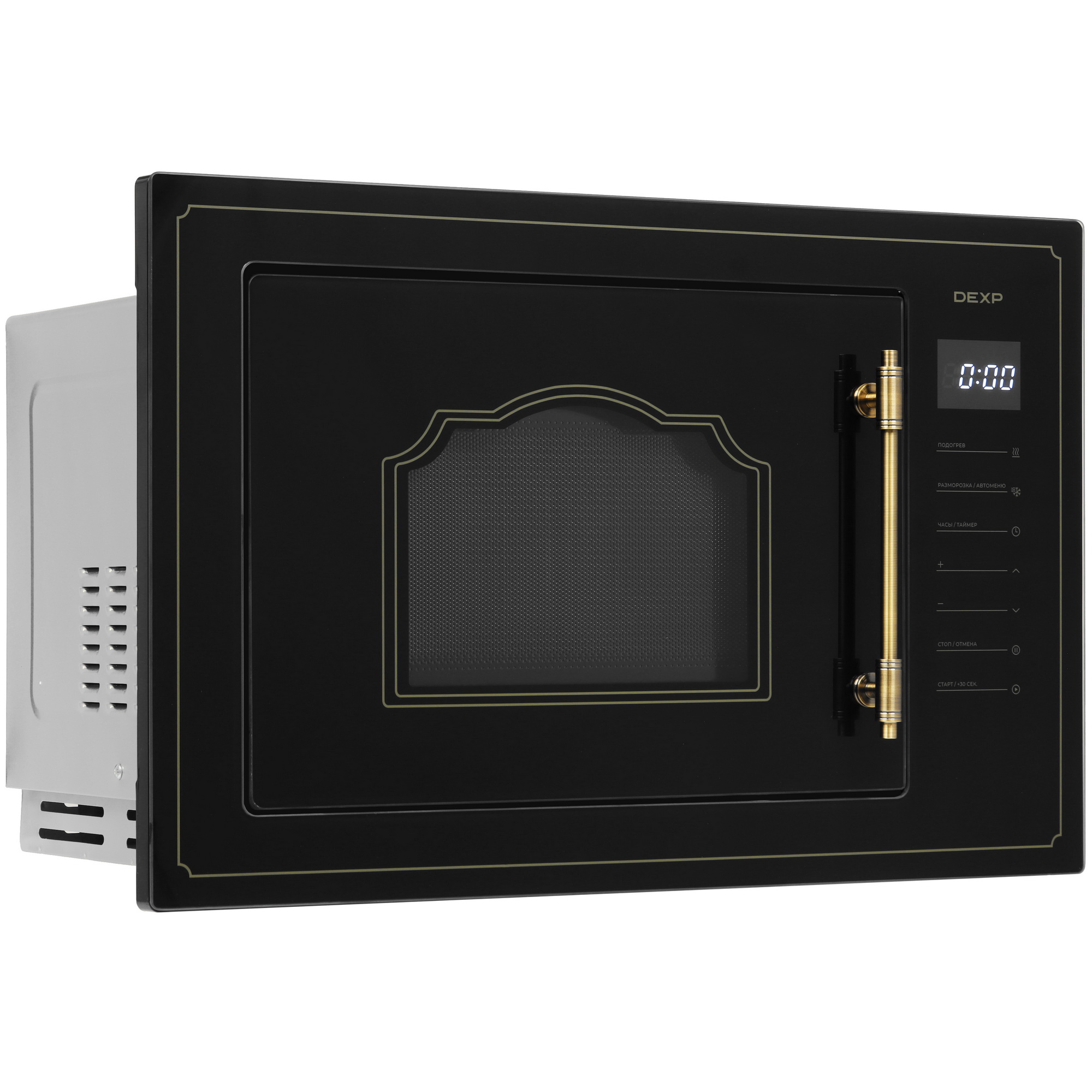 9134720 Встраиваемая микроволновая печь DEXP Rustic 02 черный STDN-0031889 - Вид №1