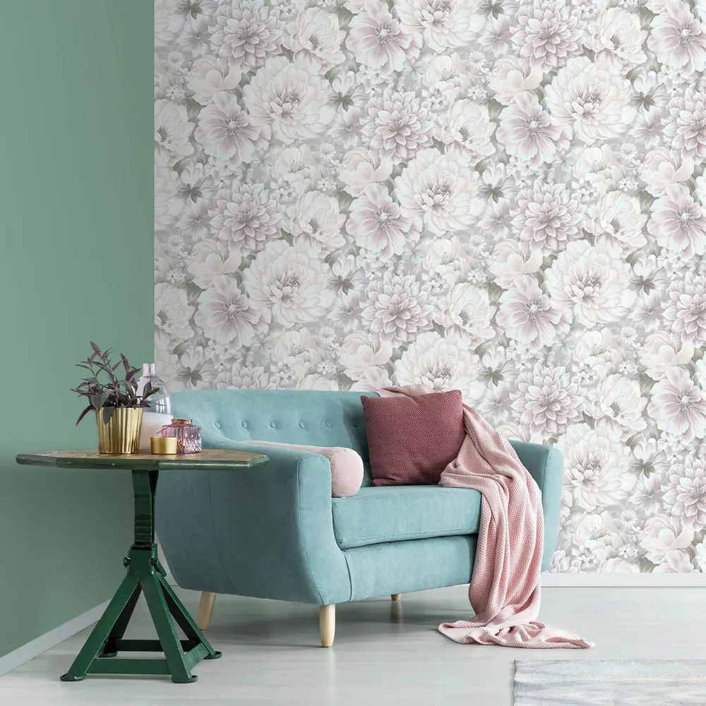 Erismann Laure - флизелиновые обои нежно-розового оттенка для элегантного интерьера 89372662 Laura STLM-0819688 - Вид №4