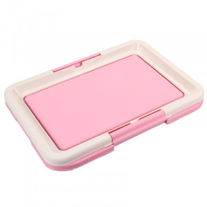 ПР0056954 Туалет для собак P549 розовый, 480х420х40мм TRIOL