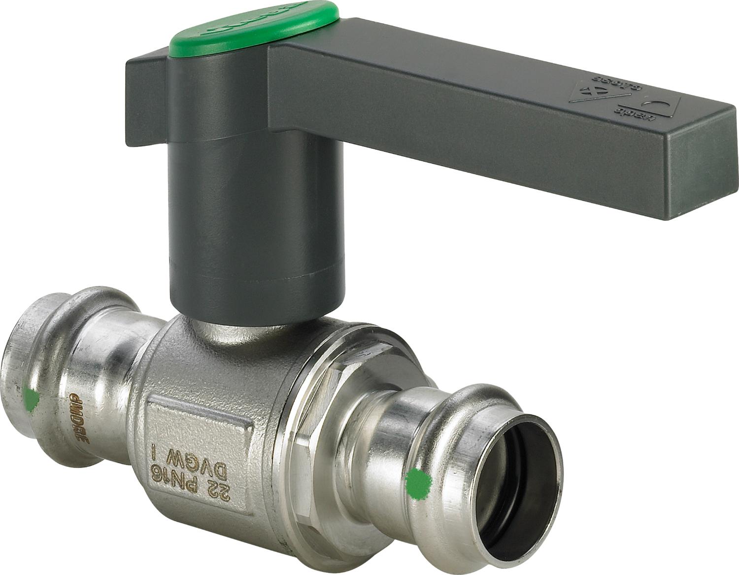 Viega Шаровой кран Easytop Inox 2370 (554781) 554 781