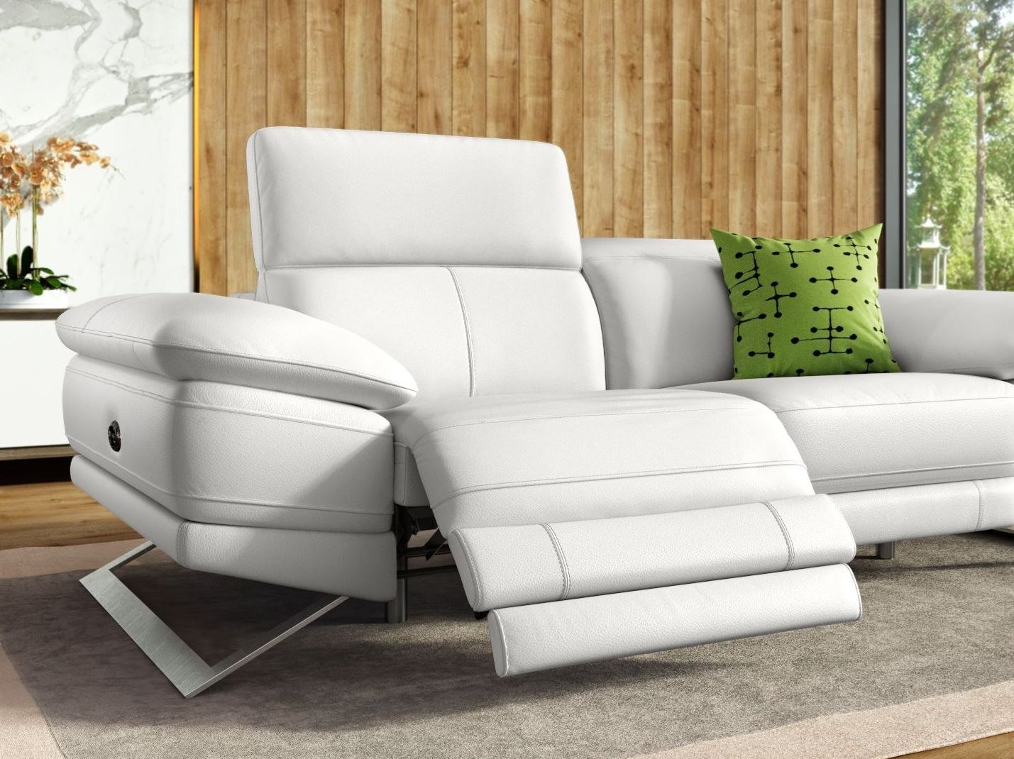 2-местный кожаный диван Sofanella FERRARA ARCH-00064727 - Вид №2