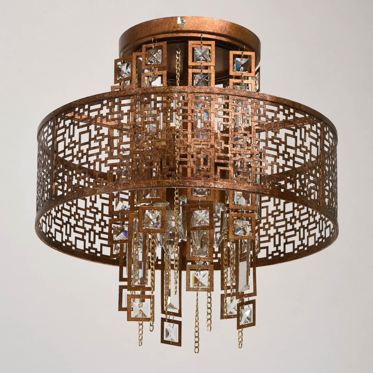 Потолочный светильник MW-Light Марокко 1 185010205 MW-LIGHT ДИЗАЙНЕРСКИЕ 202034 Коричневый  - Вид №2