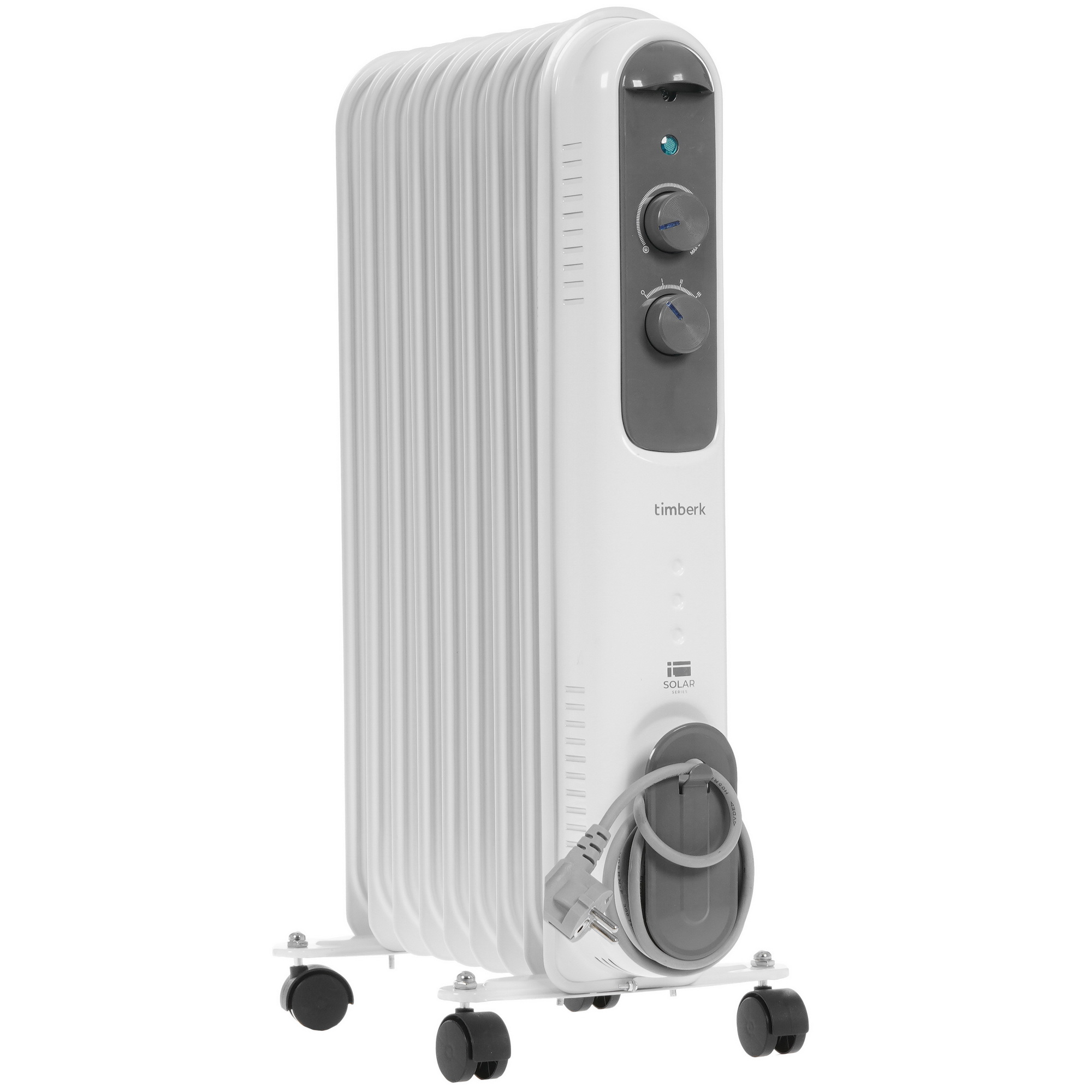 5334495 Масляный обогреватель Timberk TOR 21.1809 DC белый STDN-0017845