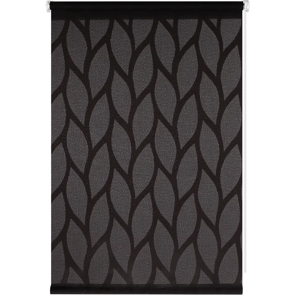 Штора рулонная Bella 100x160 см чёрная PRAKTO STLM-2079383