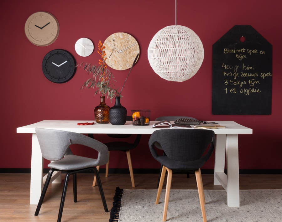 Кресло Flexback серое с бежевым основанием Zuiver 1200126 - Вид №1