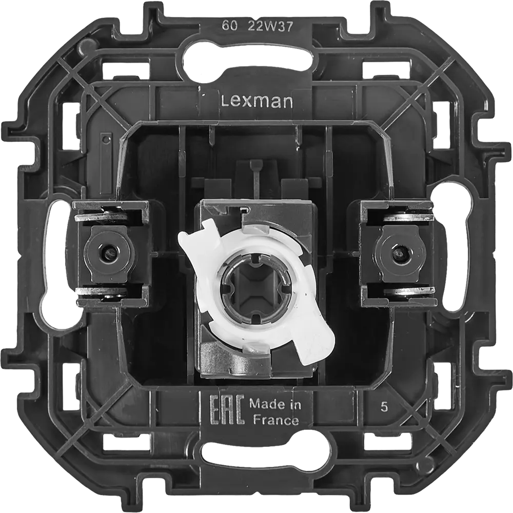 Розетка компьютерная LEXMAN Lilian антрацит для сетей Ethernet 86761344 STLM-0071325 - Вид №3