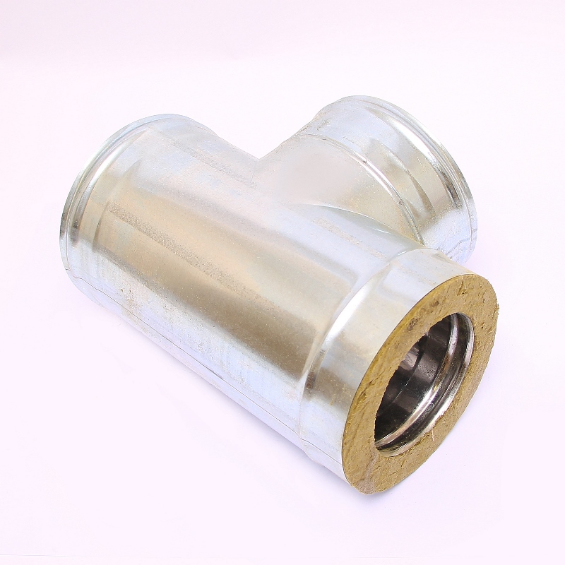 Сэндвич-тройник 90" Ferrum Ф160х250 оцинкованная сталь (430/0,5мм) FD11160N4FC - Вид №3