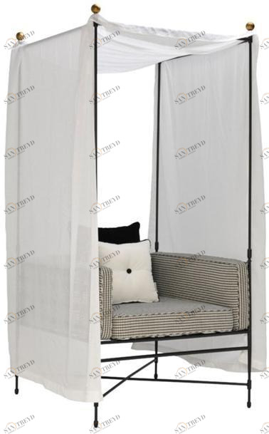 JANUS et Cie Кресло из нержавеющей стали с подлокотниками Amalfi sun-id-1436313