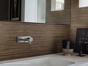 Atlas Concorde Объемная белая плитка для стен с эффектом дерева Arbor