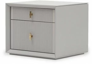 Enza Home Прямоугольная тумбочка из мдф с ящиками Astoria