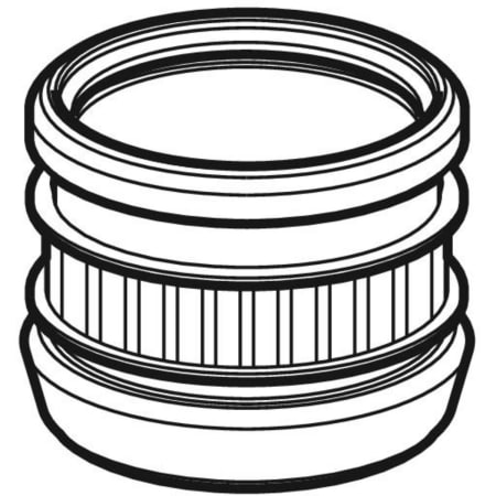 315.002.14.1 Опорно-компенсаторная муфта Geberit Silent-db20 Geberit  - Вид №1