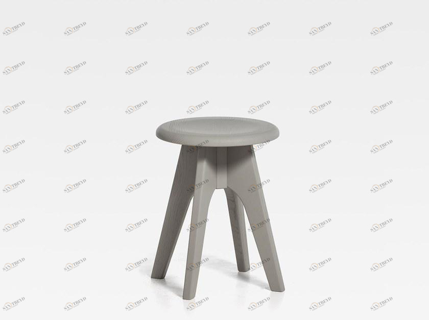 SIPA Низкий лакированный табурет из дерева Tommy sun-id-1354312