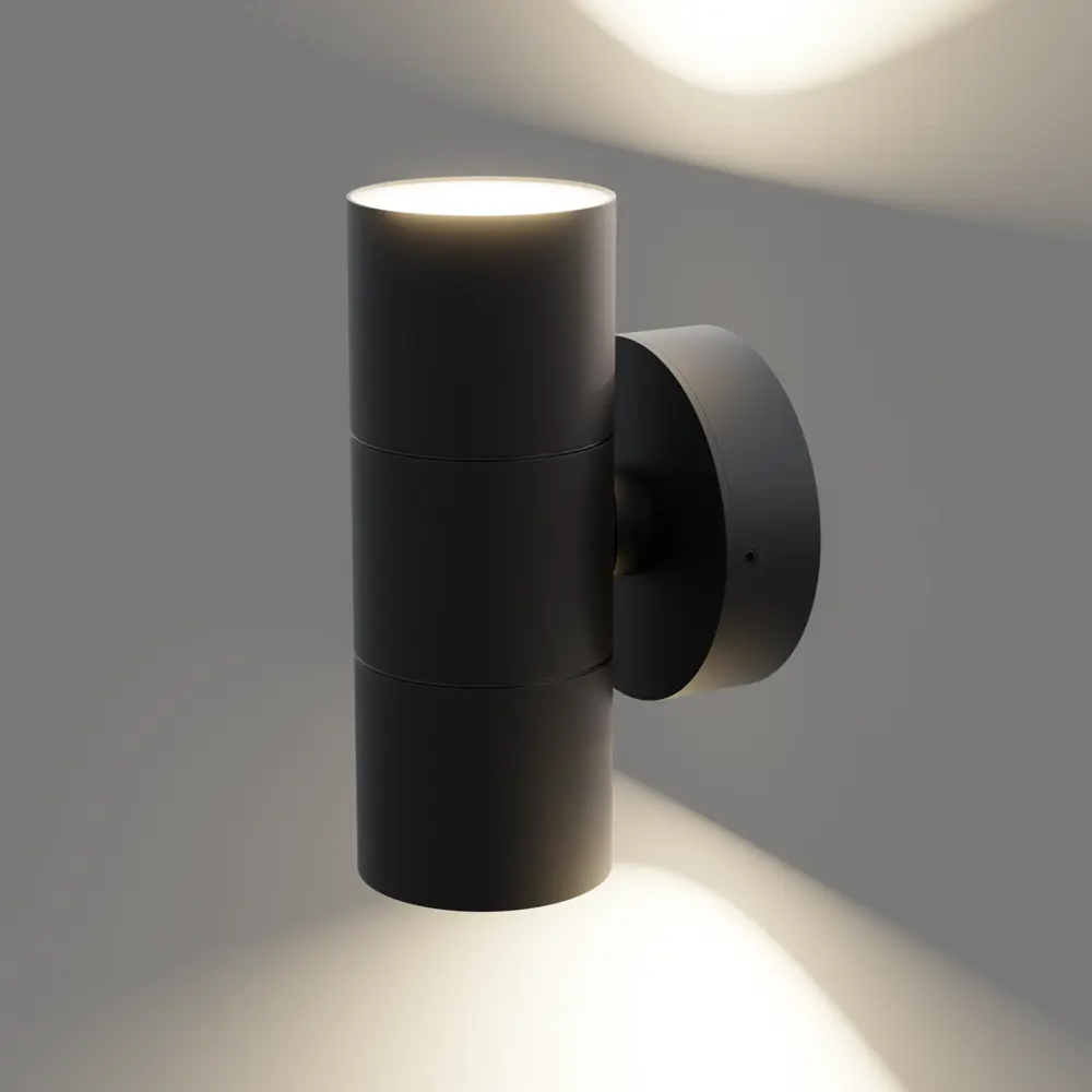 Светильник уличный настенный Apeyron 35 Вт IP54 цвет серый STLM-2126241