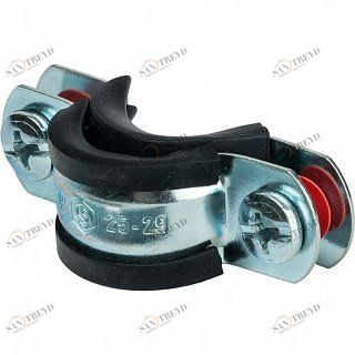 Хомут для труб с гайкой 3/4"( ⌀25-29) STOUT SAC0020000034