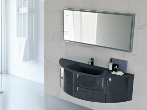 Ideagroup Лаковая тумба под умывальник с ящиками My fly evo