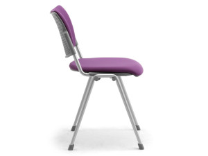 Тканевый стул с открытой спинкой