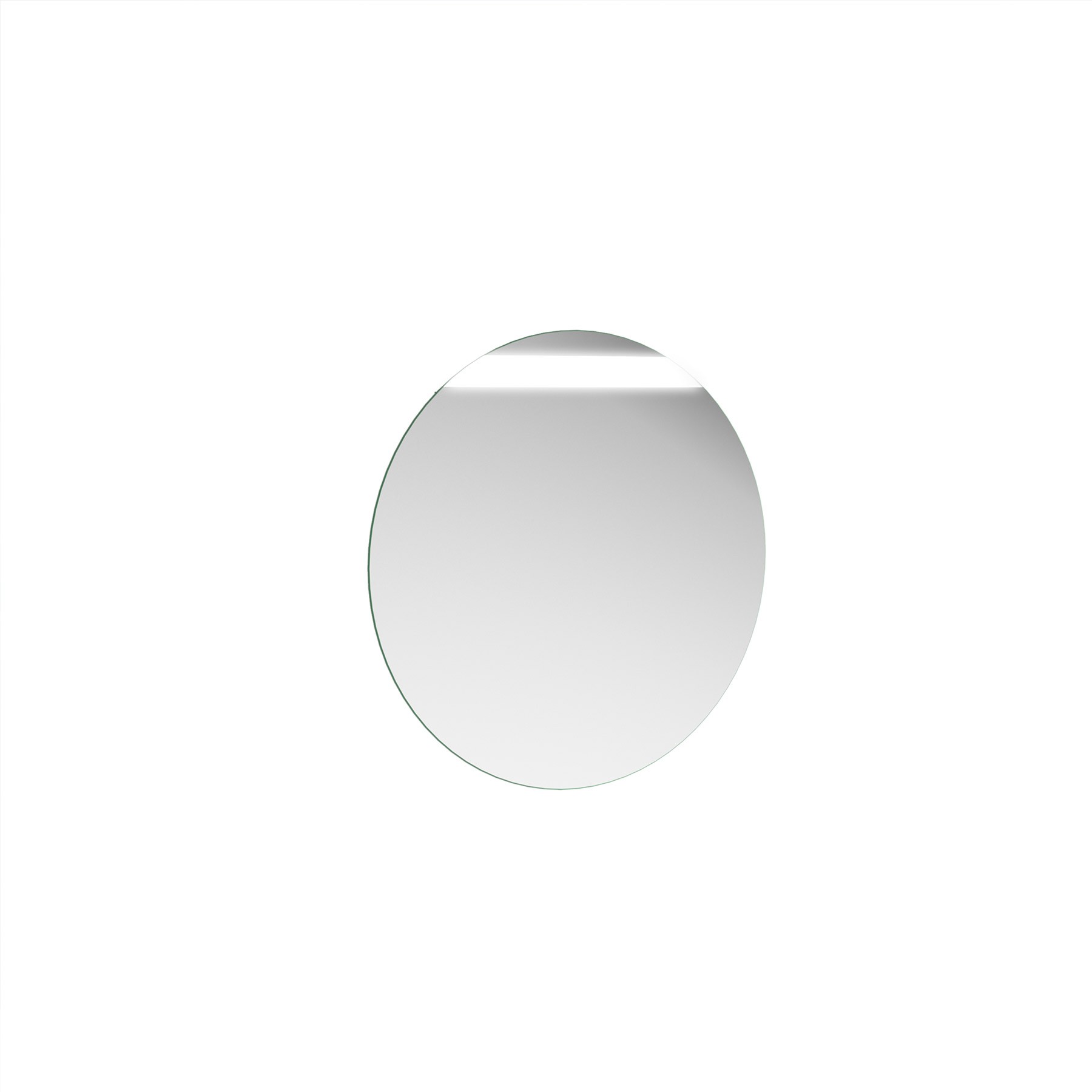 24547 SALGAR Зеркало ROUND 800 круглое с пескоструйной лентой LED свет (5 Вт) IP44 d 800 мм - Вид №3