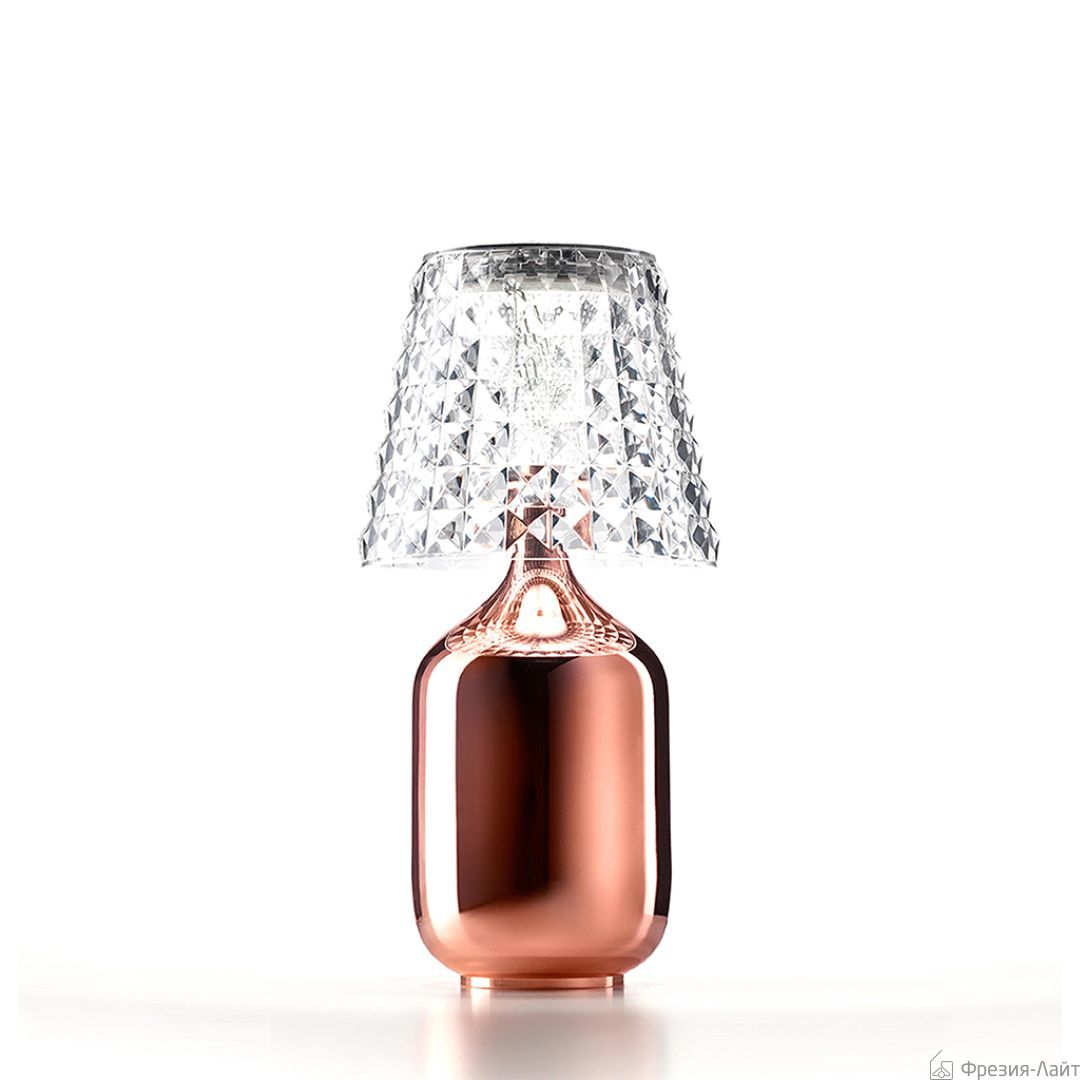 Studio Italia Design VALENTINA CORDLESS 166009 rose gold лампа настольная 119040