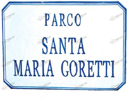 Lazzari Тарелка для топонимии в керамике sun-id-1454093