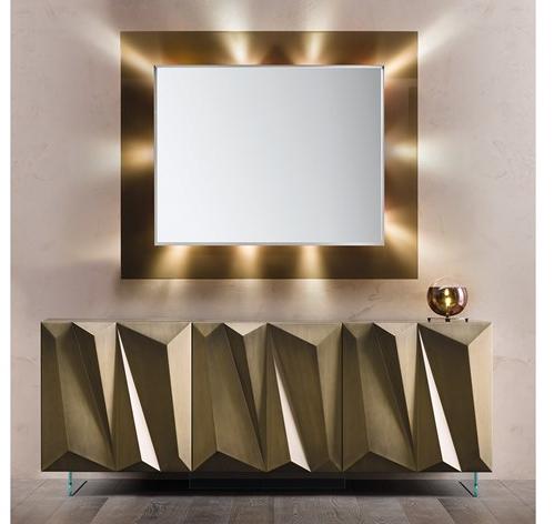 Reflex Буфет из лакированного дерева со встроенной подсветкой Quartz sun-id-1455476 - Вид №2