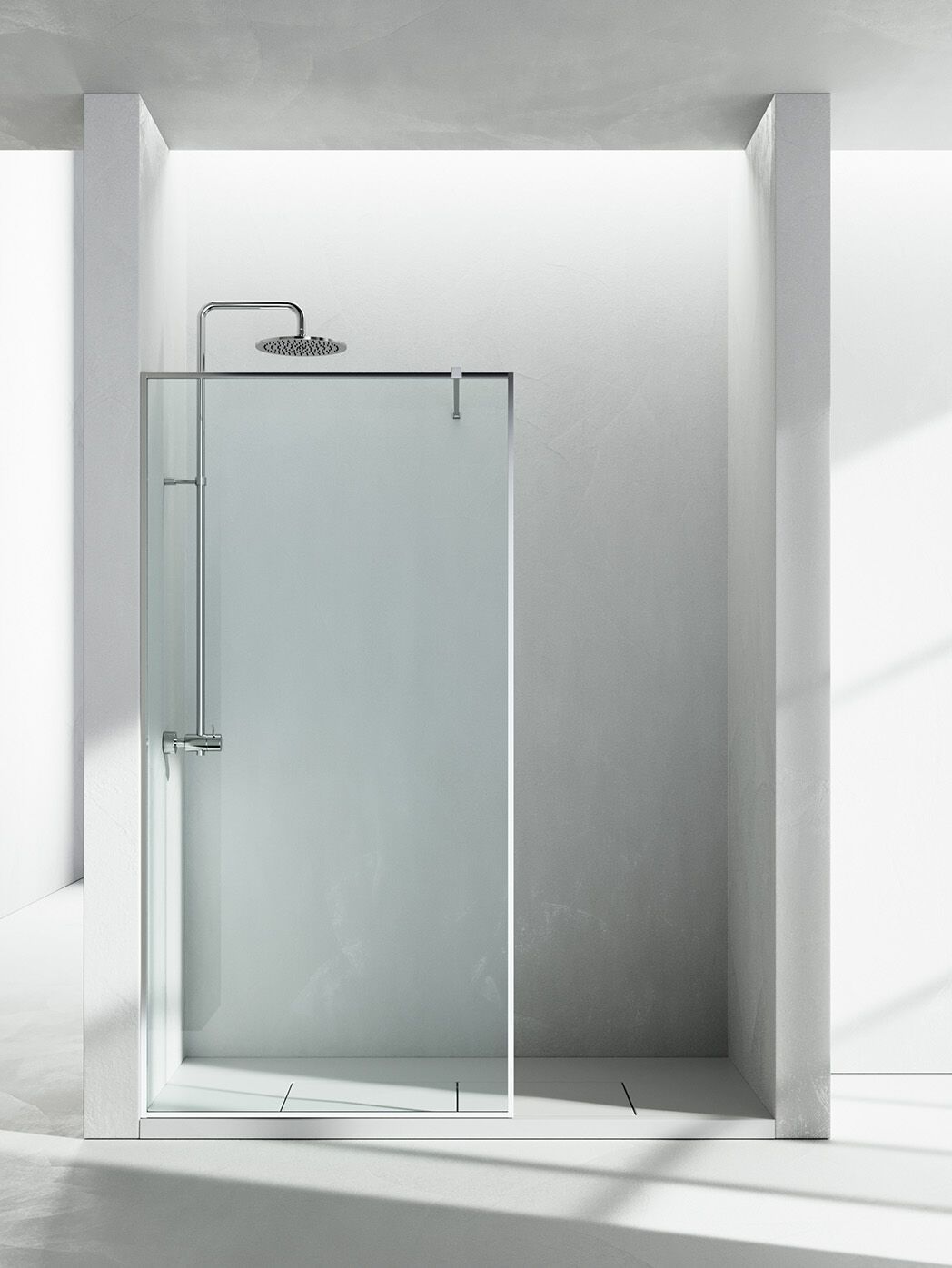 Угловая душевая кабина Vismaravetro рамка ARCH-00031211 - Вид №2