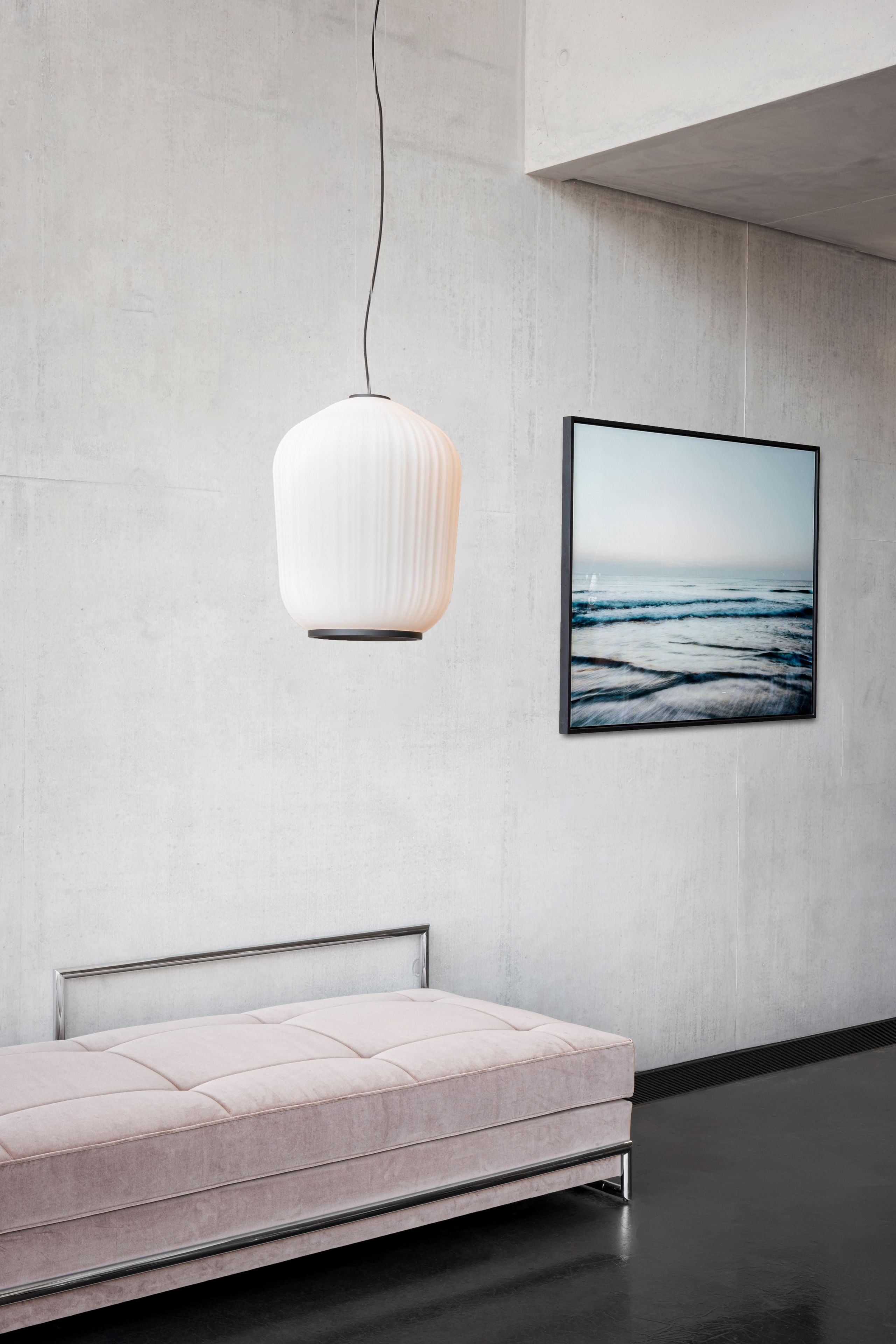 Выдувное стекло светодиодный подвесной светильник Classicon Plissée ARCH-00070374 - Вид №5