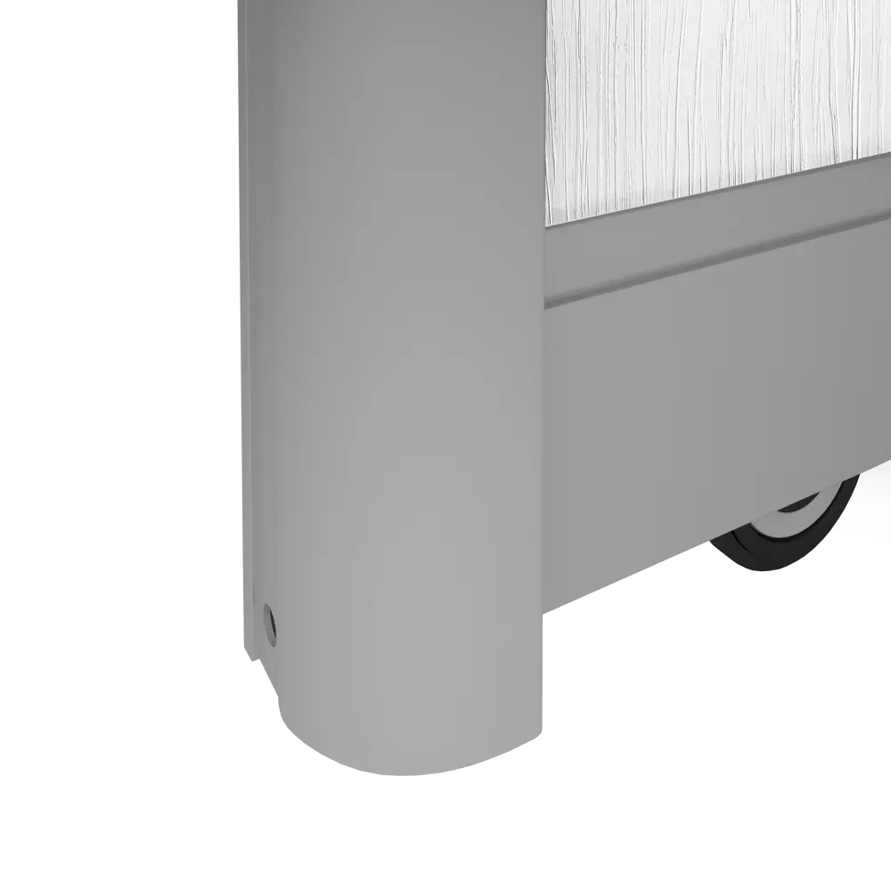 Дверь-купе Spaceo 2255x804 мм, высота проема 2300 мм, ЛДСП, цвет белый 82842773 STLM-2054785  - Вид №3