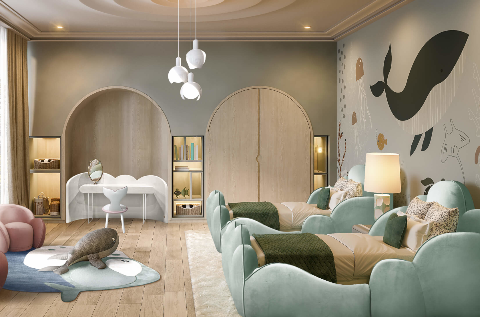 CIST766 Детский обеденный стул Русалочка Circu  - Вид №6