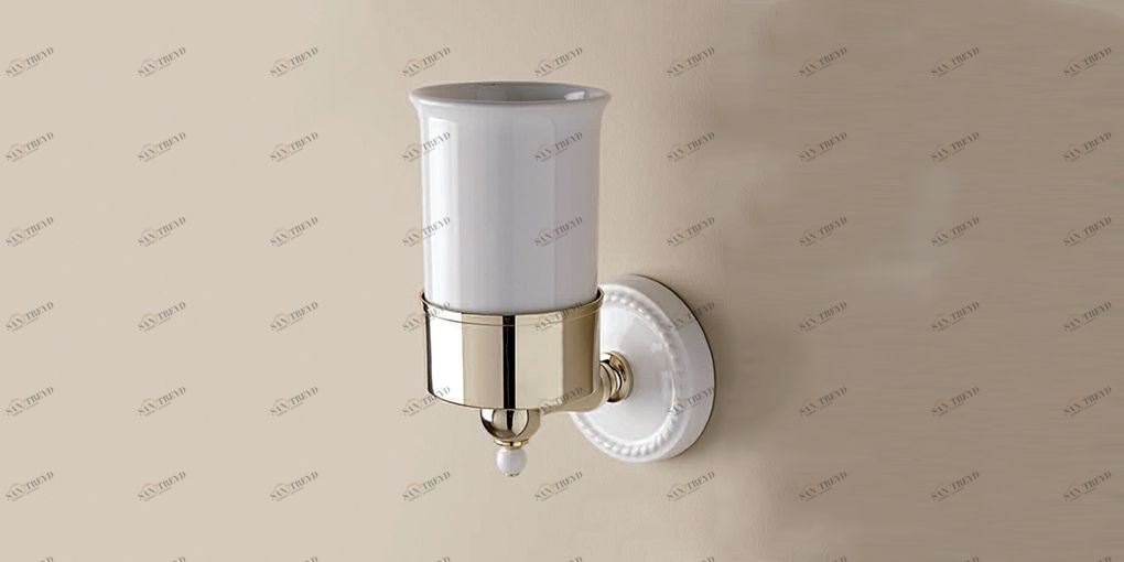 Держатель для зубных щёток с керамическим стаканом DOR403OT Devon Devon DOROTHY Devon&Devon DOROTHY ACCESSORI