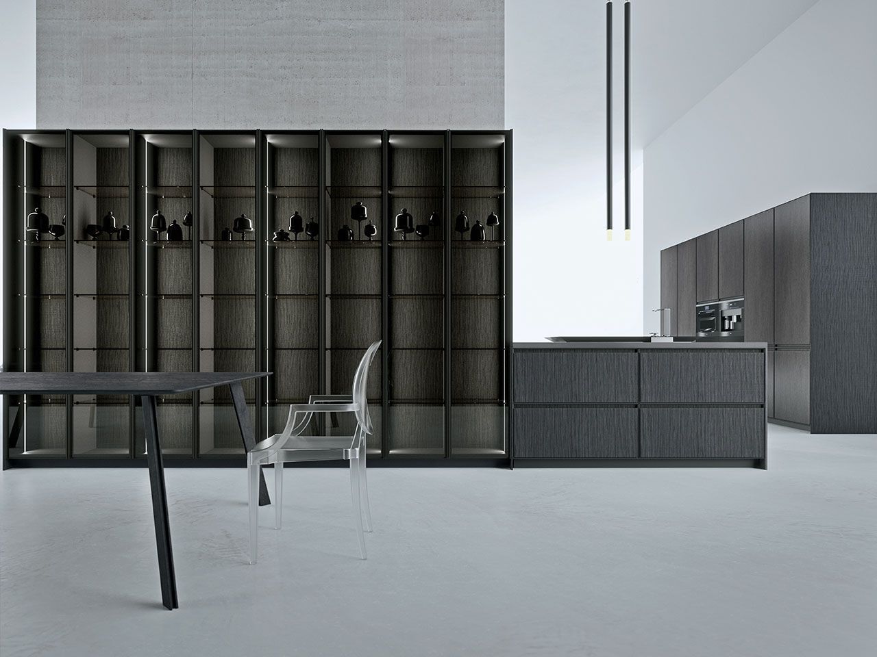 Встроенная кухня с островом Arrital AkB_08 ARCH-00149103 - Вид №2