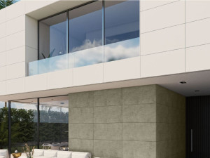 Облицовка вентилируемых фасадов из керамогранита