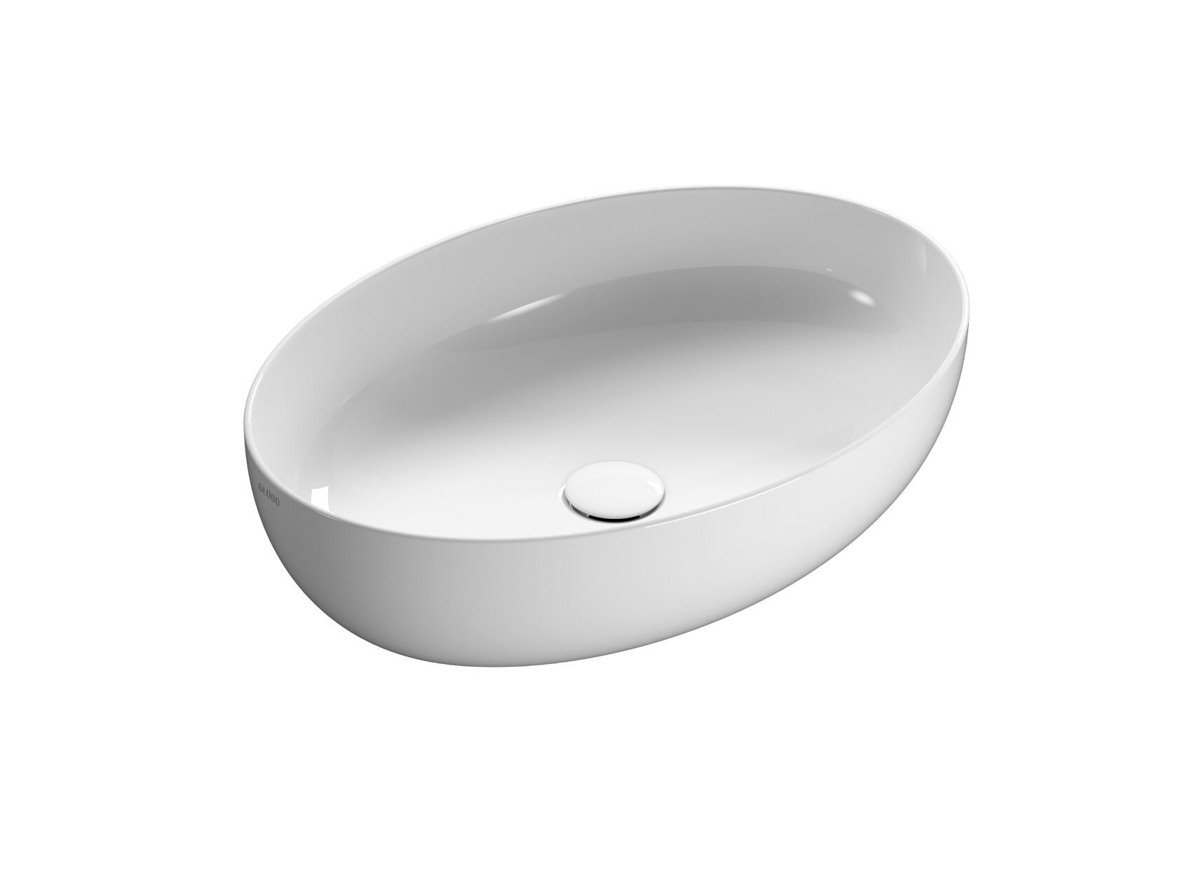 Керамическая столешница овальная раковина Ceramica Globo разнорабочие ARCH-00010555