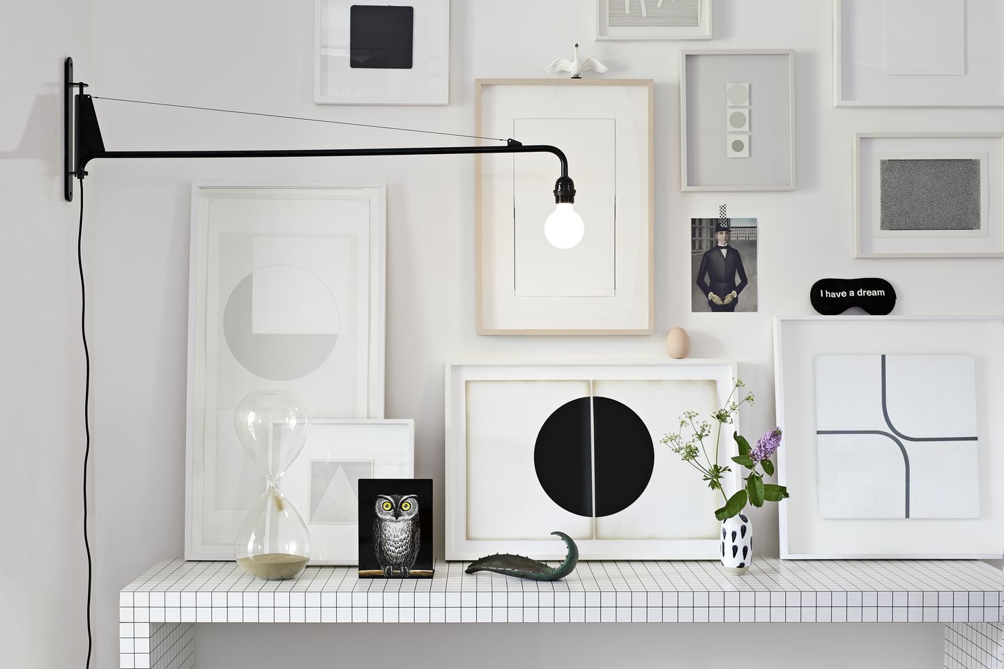 Стальной светодиодный настенный светильник с фиксированной рукояткой In Stock Vitra ARCH-00138962 - Вид №1