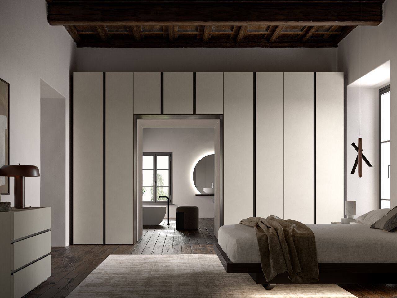 Деревянный секционный шкаф Santalucia Mobili Ego ARCH-00050219 - Вид №1