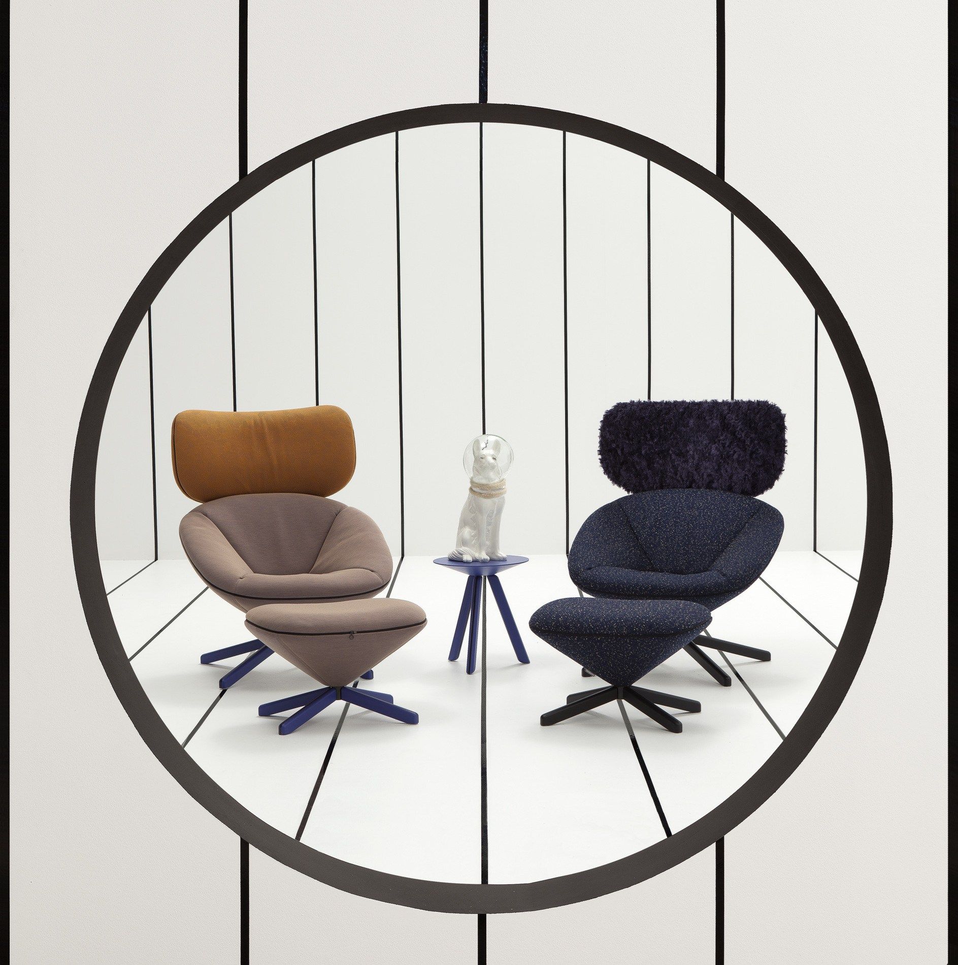 Тканевая спицевая подставка для ног SANCAL ARCH-00125232 - Вид №7