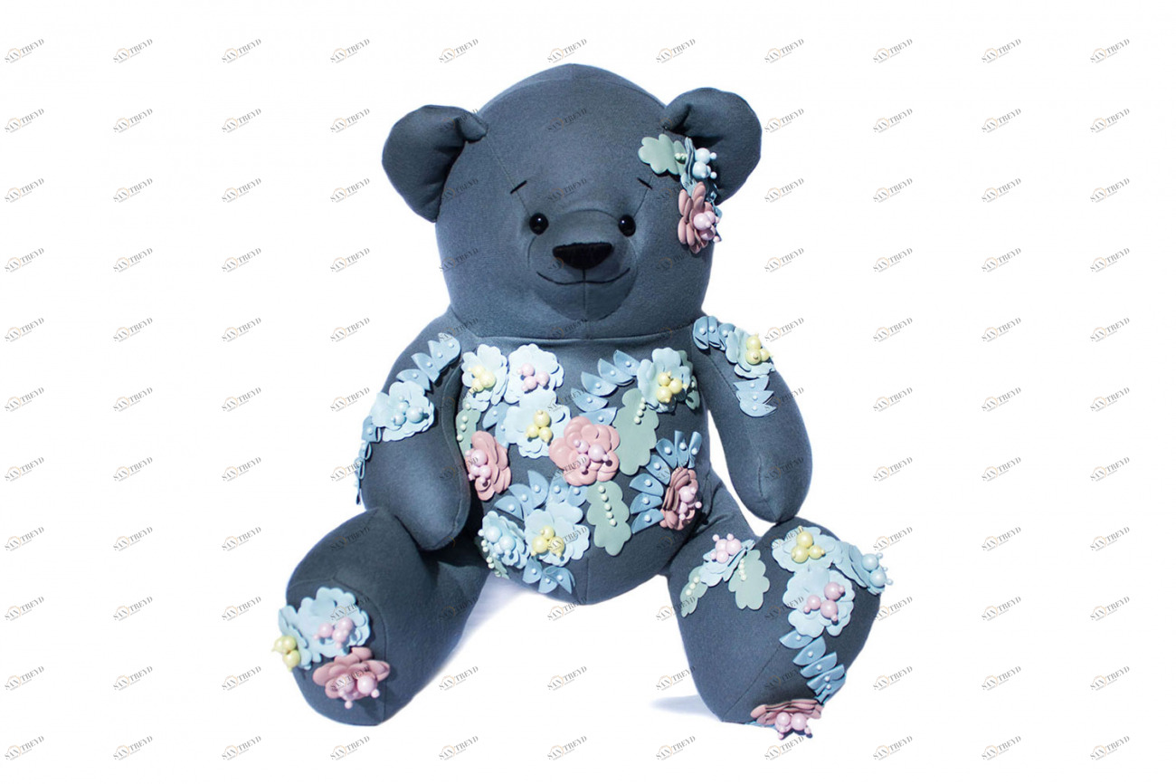 Мягкая игрушка Мишка Tonny GOLDY BEARS МЕДВЕДИ 010968 Синий 