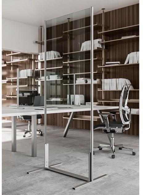 NOVELLINI Перегородка из алюминия и стекла Besafe sun-id-1442400 - Вид №1