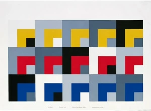 Danese Milano 8-цветная трафаретная печать на бумаге dropjet  Dedz17