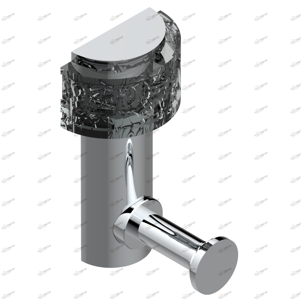 U5C-517 Крючок для халатов одинарный Thg-paris Paradise Хром U5C-517 CAT.A