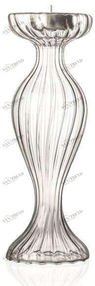 IVV Подсвечник из боросиликатного стекла Aurora 8178.1