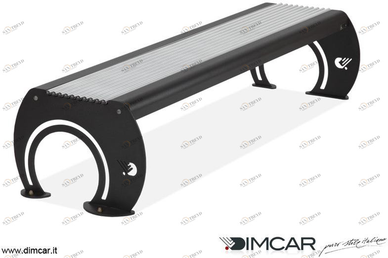 DIMCAR Металлическая скамейка в современном стиле без спинки Elite 1135