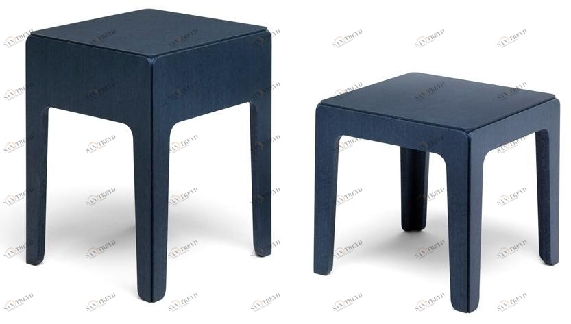 EPÒNIMO Квадратный журнальный столик из эвкалипта Wood Wd 007/008