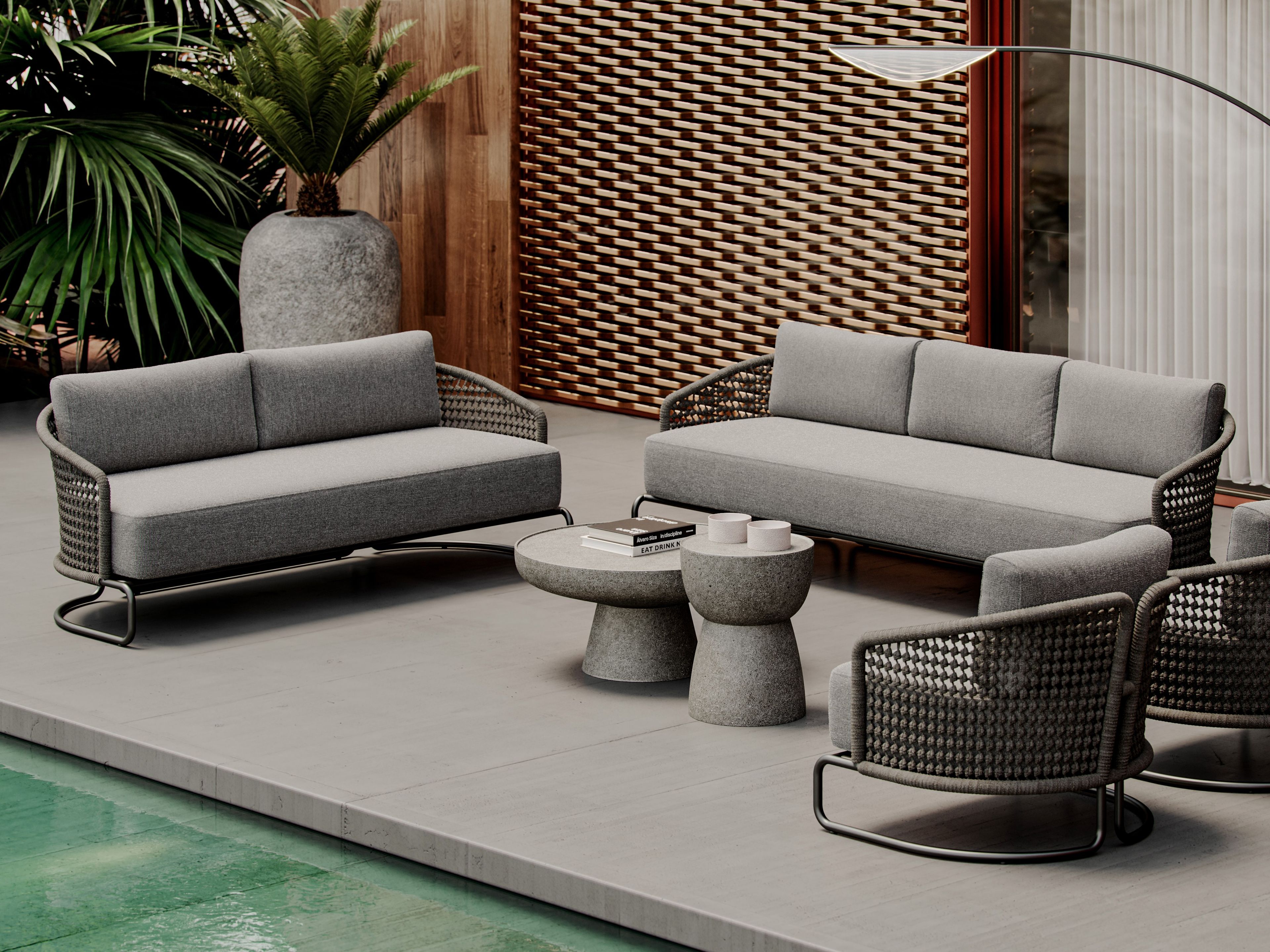 2-местный садовый диван SNOC Pigalle ARCH-00085926 - Вид №2