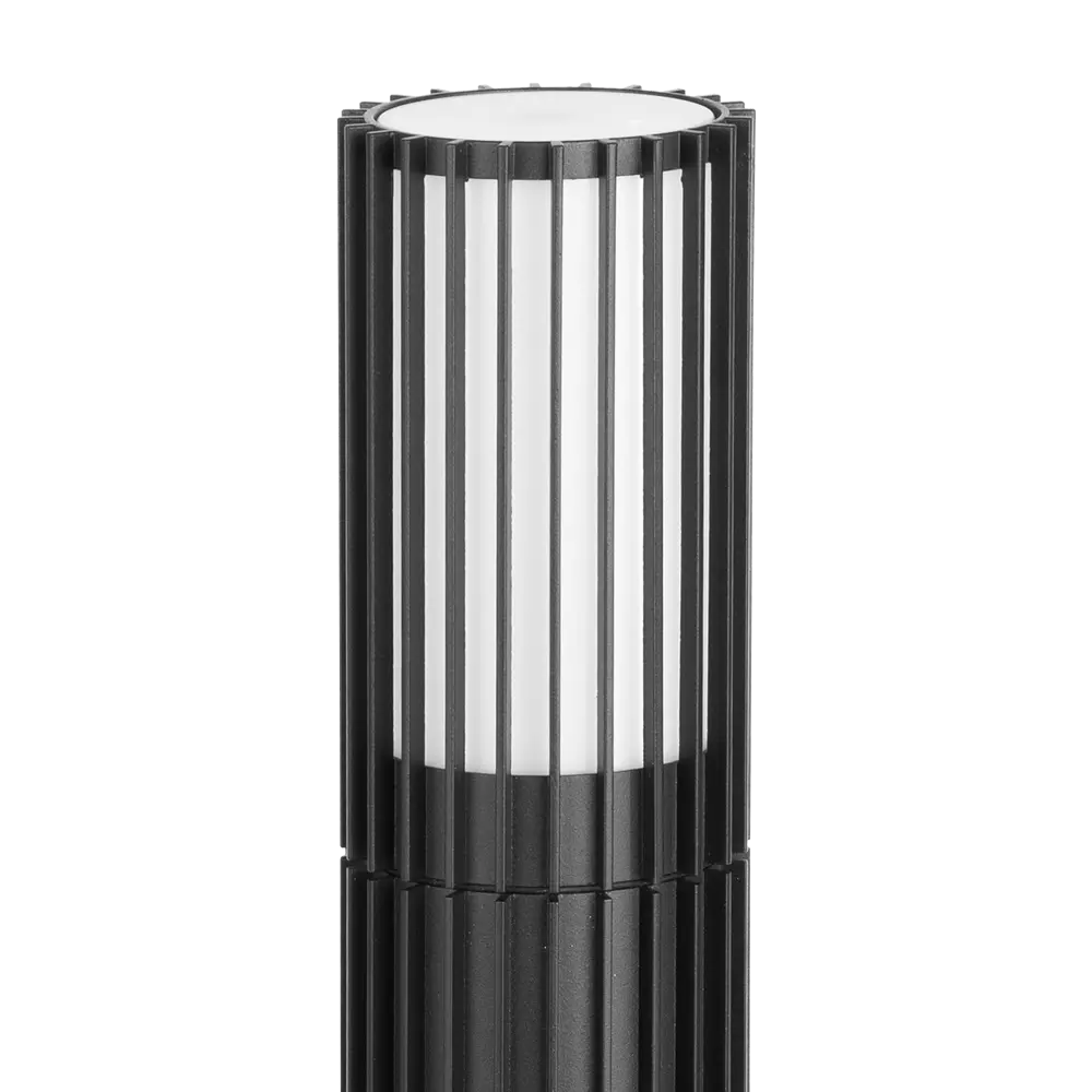 Фонарный столб без источника света Kreaforta Bacoor 50 см цвет черный STLM-2087683 - Вид №4