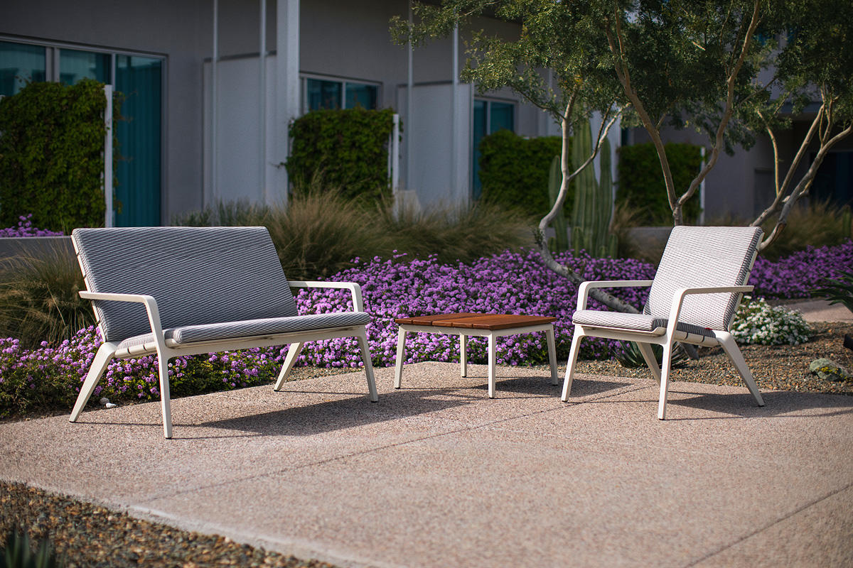 FSRT103 Текстильная скамейка Vaya  Forms-surfaces 