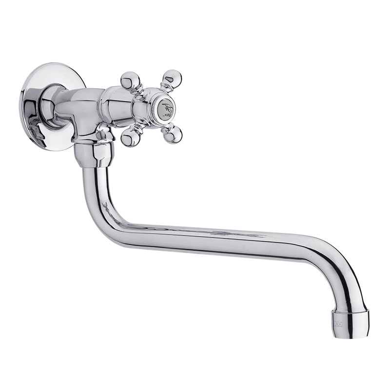 80925800 BASIC/PREMIUM 1866 Низкий вращающийся излив моноблочный раковина Хром GRB MIXERS 