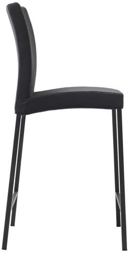 MOBLIBERICA Табурет высокий, обитый тканью, с подставкой для ног Naomi sun-id-1382415 - Вид №1