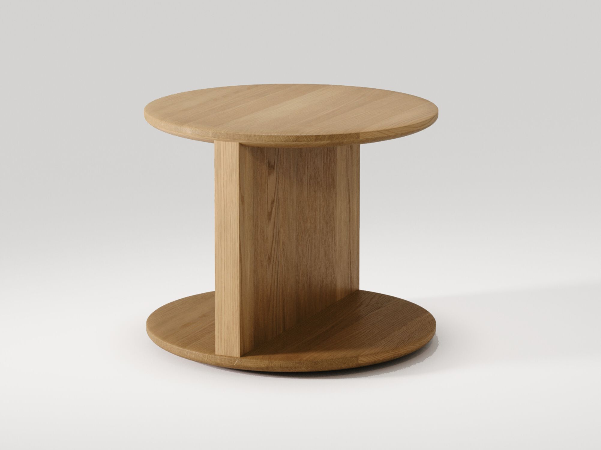 Тумбочка / журнальный столик из дуба Wewood DUPLEX ARCH-00055657