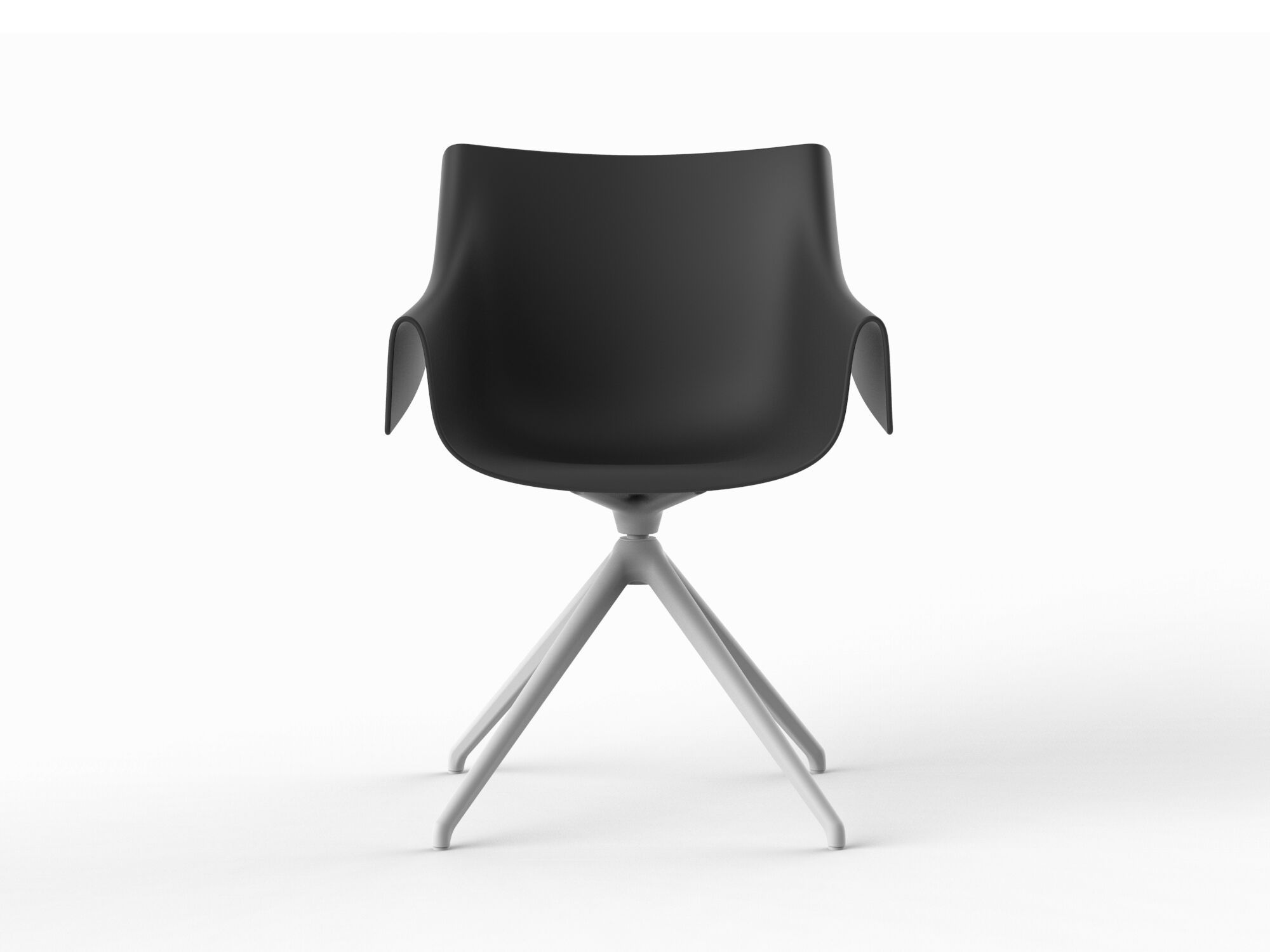 Поворотный стул с подлокотниками Vondom Manta ARCH-00018947 - Вид №4